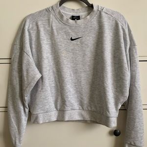 Nike Sweatshirt with Cut-out Back. Size Large